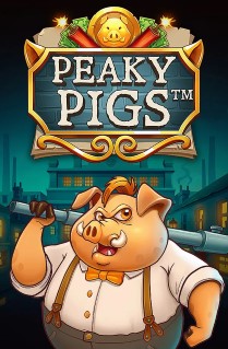 Peaky Pigs - There are some gangster pigs up to no good in this fun slot, played on 5 reels, with 20 paylines, that offers loads of bonus features. 