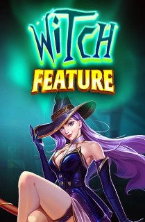 Witch Feature - Only the brave will drink the magic potion and try their luck on this great slot, played on 5 reels with 50 paylines, that offers loads of bonus features. 