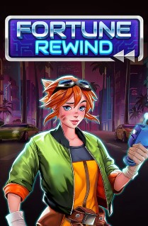 Image of Fortune Rewind online slot. Get ready to travel through time with this great slot, played on 5 reels, with 20 paylines and is loaded with respins, free spins and much more.  