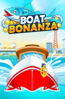 Image of Boat Bonanza online slot. Go fishing for some treasures with this great slot, played on 5 reels, with 12 paylines, that offers respins. multiplier and free spins.