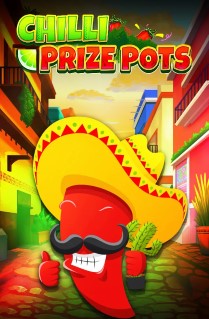 Chilli Prize Pots - This spicy hot slot is played on 5 reels, with 20 paylines, and plenty of bonus features to enjoy like scatters, wilds, and lots of free spins. 