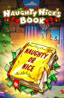 Image of Naughty Nick's Book online slot. Naughty Nick's Book is a volatile Xmas 'book slot' from Play'n Go, and it plays out on 5x3 reels with 10 paylines.