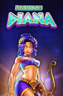 Divine Riches Diana - Action takes place on a 5-reel game grid, each reel holding 4 positions crossed with 30 fixed paylines.