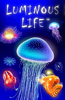Image of LumiNous Life online slot. null
