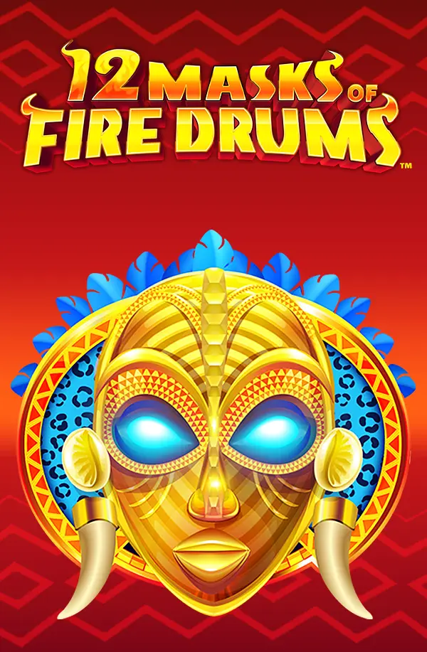 12 Masks of Fire Drums