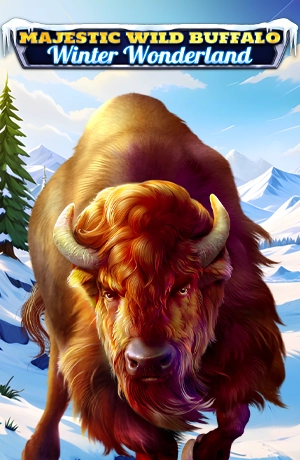 Majestic Wild Buffalo - Winter Wonderland