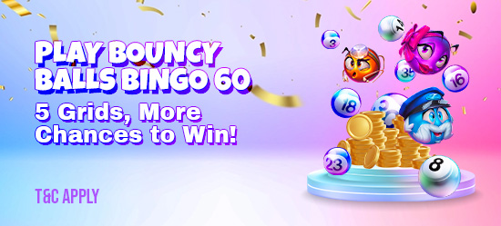 Play Bouncy Balls Bingo 60