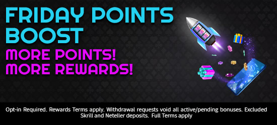 Friday Points Boost