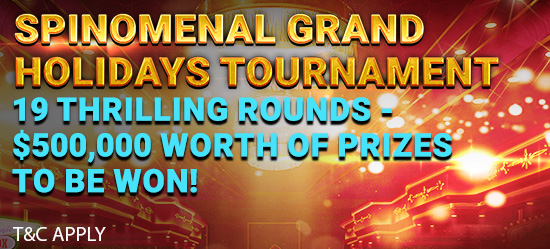 Spinomenal Grand Holidays Tournament