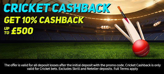 Cricket Cashback