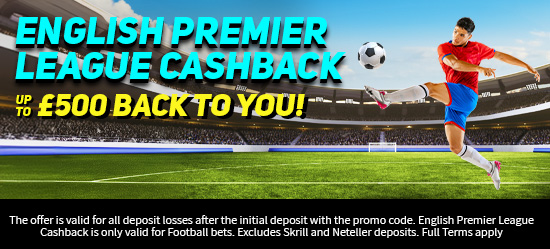 English Premier League Cashback