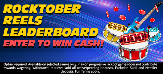 Rocktober Reels Leaderboard