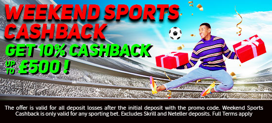 Weekend Sports Cashback