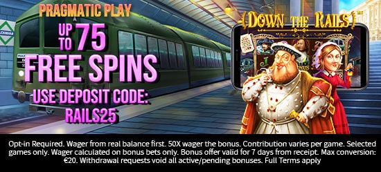 Up to 75 Free Spins