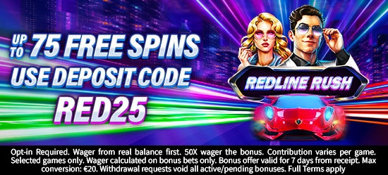 Up to 75 Free Spins
