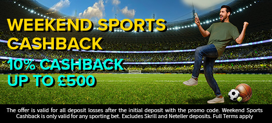 Weekend Sports Cashback