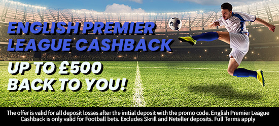 English Premier League Cashback