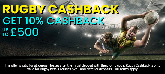 Rugby Cashback