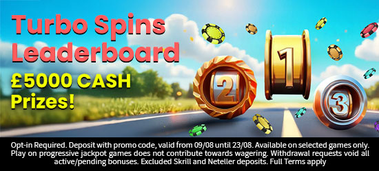 Turbo Spins Leaderboard