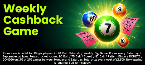 Cashback Saturdays