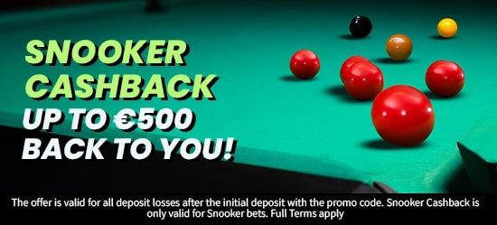 Snooker Cashback-en-ie-mga