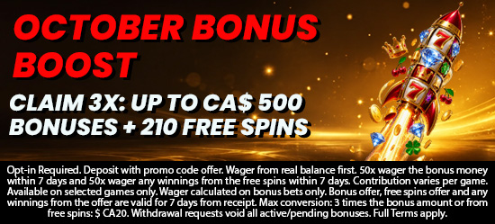 October Bonus Boost