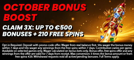 October Bonus Boost