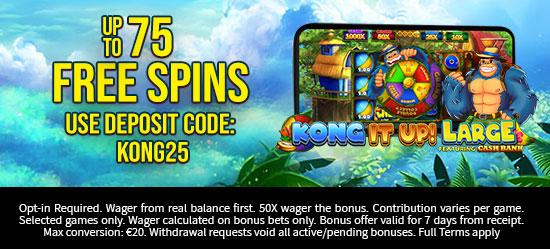 Up to 75 Free Spins
