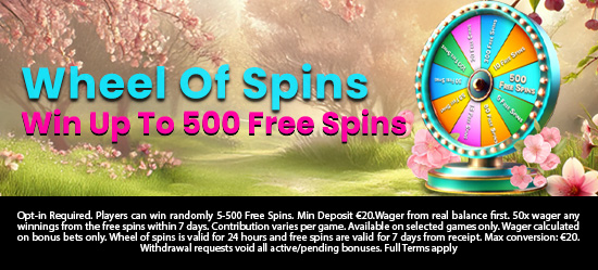 Weekend Wheel Of Spins