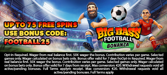 Up to 75 Free Spins