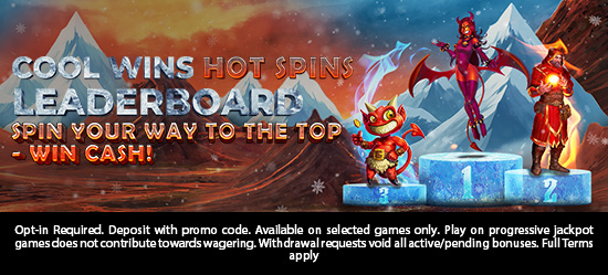 Hot Spins, Cool Wins Leaderboard