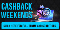 Cashback Weekends