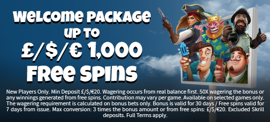 Our Welcome Bonus