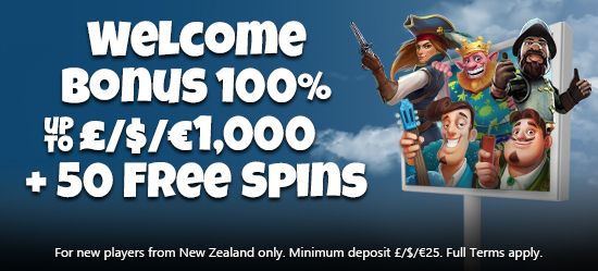 200% up to $1,000 + 50 Free Spins