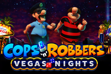 Cops 'n' Robbers Vegas Nights Slot Logo