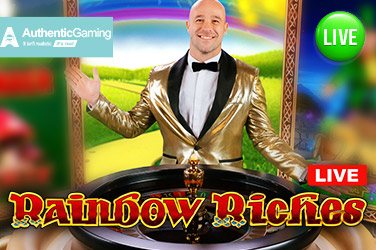 Rainbow Riches Live Slot Logo