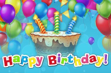 Happy Birthday! Slot Logo