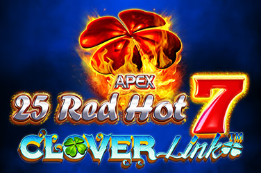 25 Red Hot 7 Clover Link Slot Logo