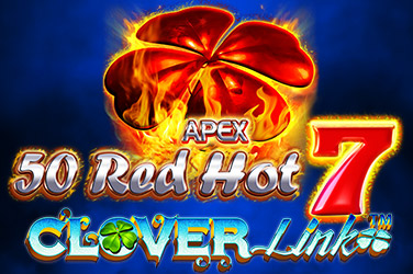 50 Red Hot 7 Clover Link Slot Logo