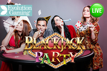 Blackjack Party Slot Logo