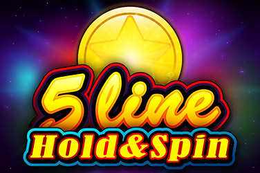 5 Line Hold & Spin Slot Logo