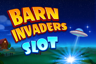 Barn Invaders Slot Logo
