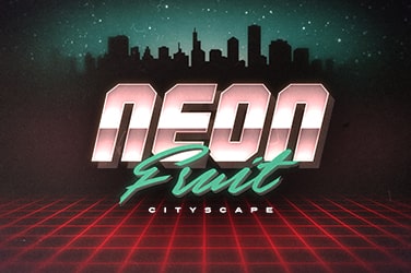 Neon Fruit Cityscape Slot Machine
