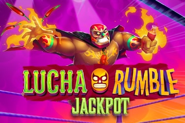 Lucha Rumble Jackpot  Slot Logo
