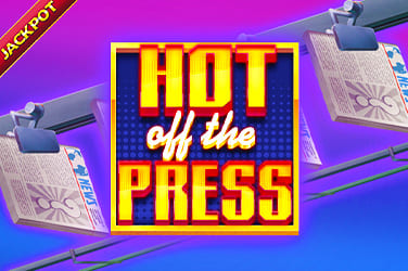 Hot Off The Press Jackpot Slot Logo