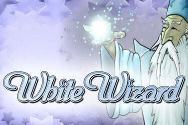 White Wizard Slot Logo