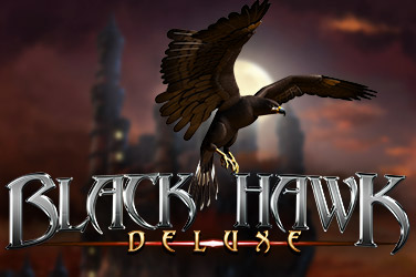 Black Hawk Deluxe Slot Logo