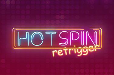 Hot Spin Retrigger Slot Logo