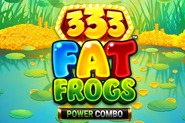 333 Fat Frogs Slot Logo