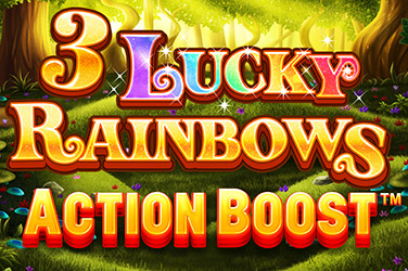Action Boost 3 Lucky Rainbows Slot Logo
